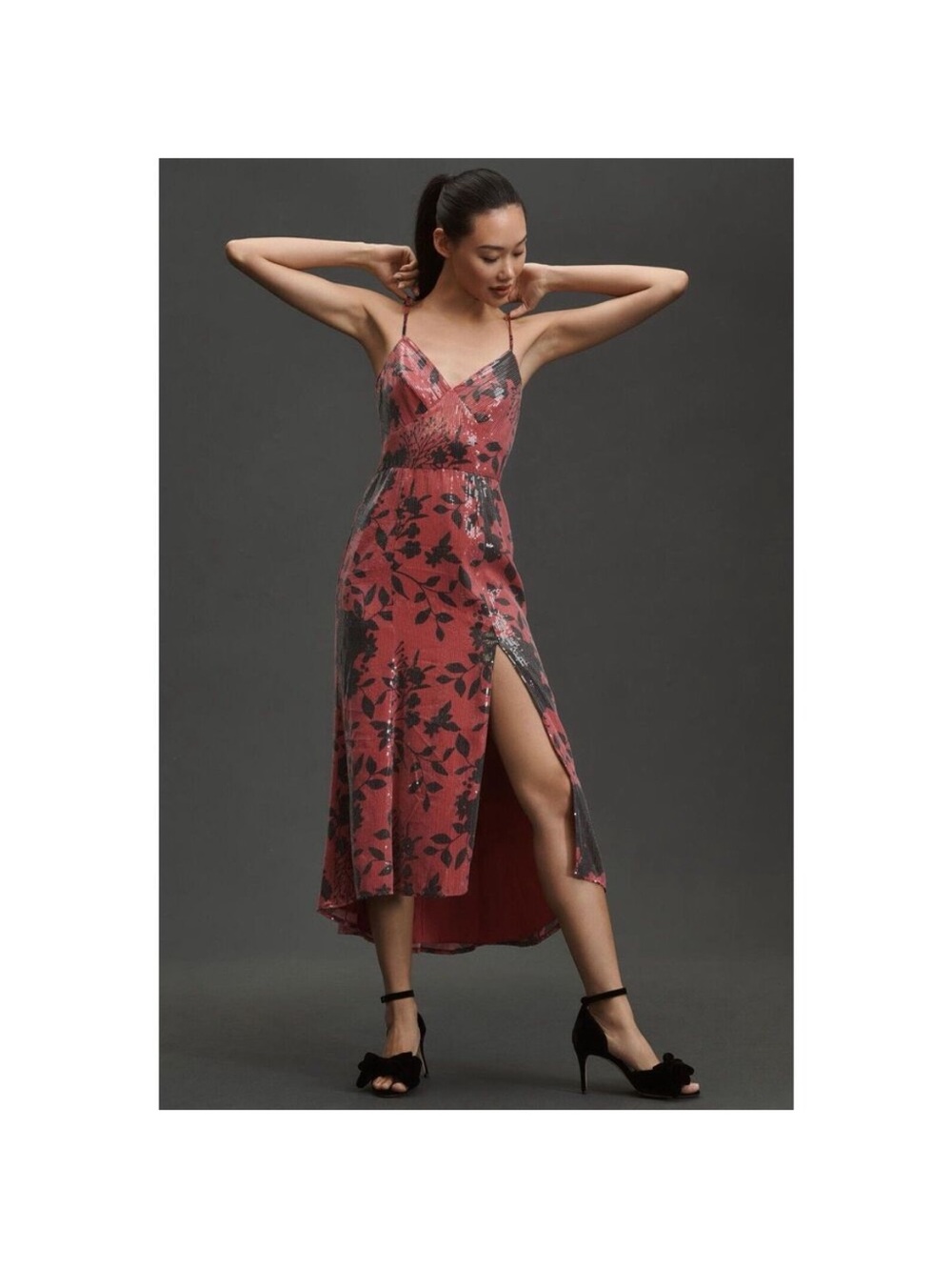 Hutch sequin midi dress size 10P